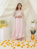 Ruby's Couture Gul-Bahar Chiffon Embroidered Stitched 2-Piece Suit-Miraal