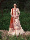 Hussain Rehar Karandi'25 Embroidered Unstitched 3-Piece Suit-Riva
