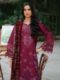 Parishay Panache Winter Corduroy Embroidered Stitched 3-Piece Suit-PNE-09