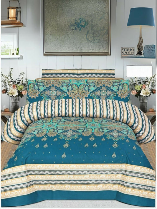 Salonika Cotton Printed 6-Piece Comforter Set-471