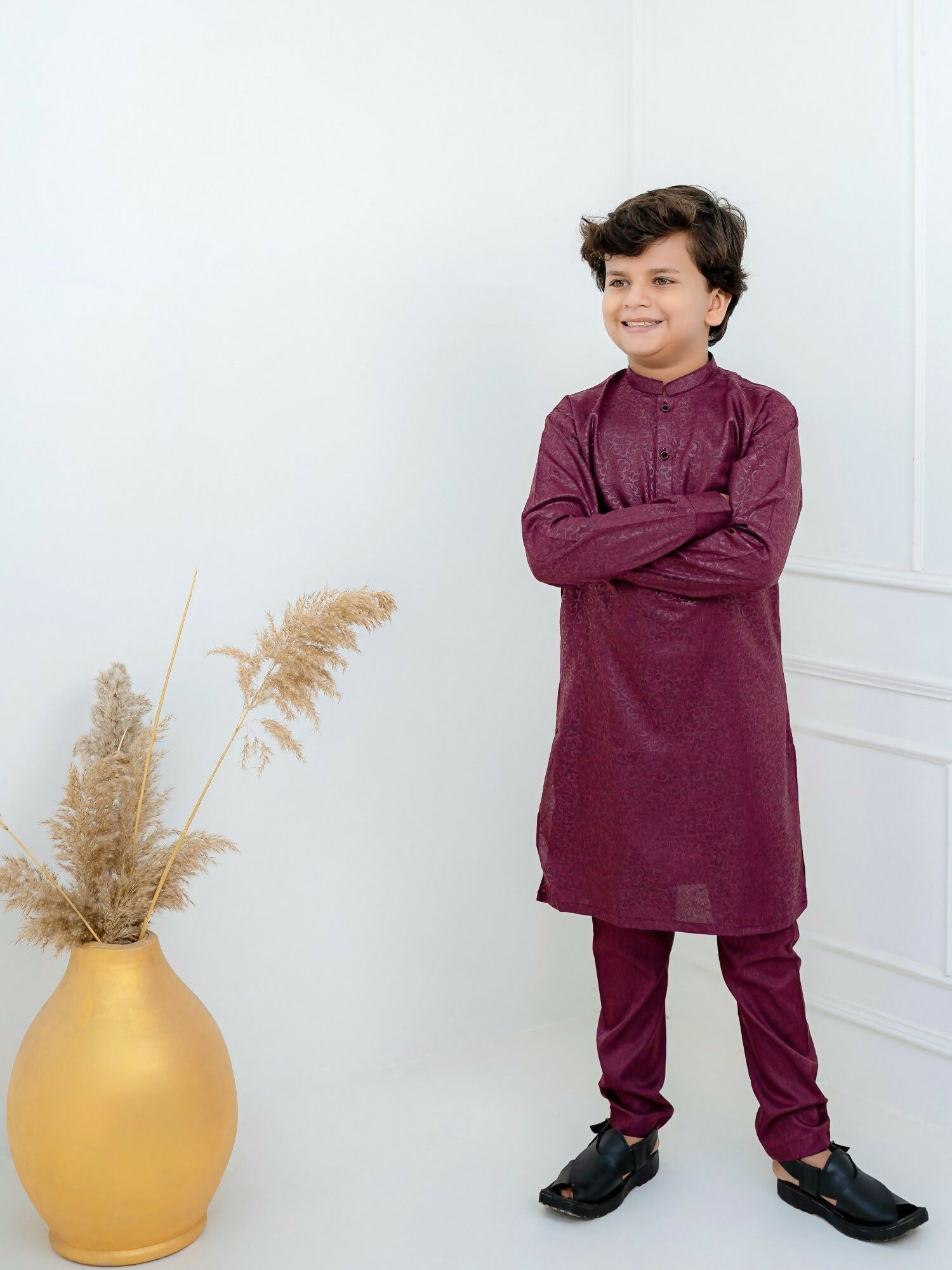 Wearmani Wash & Wear Stitched Kurta Pajama-MKP-087