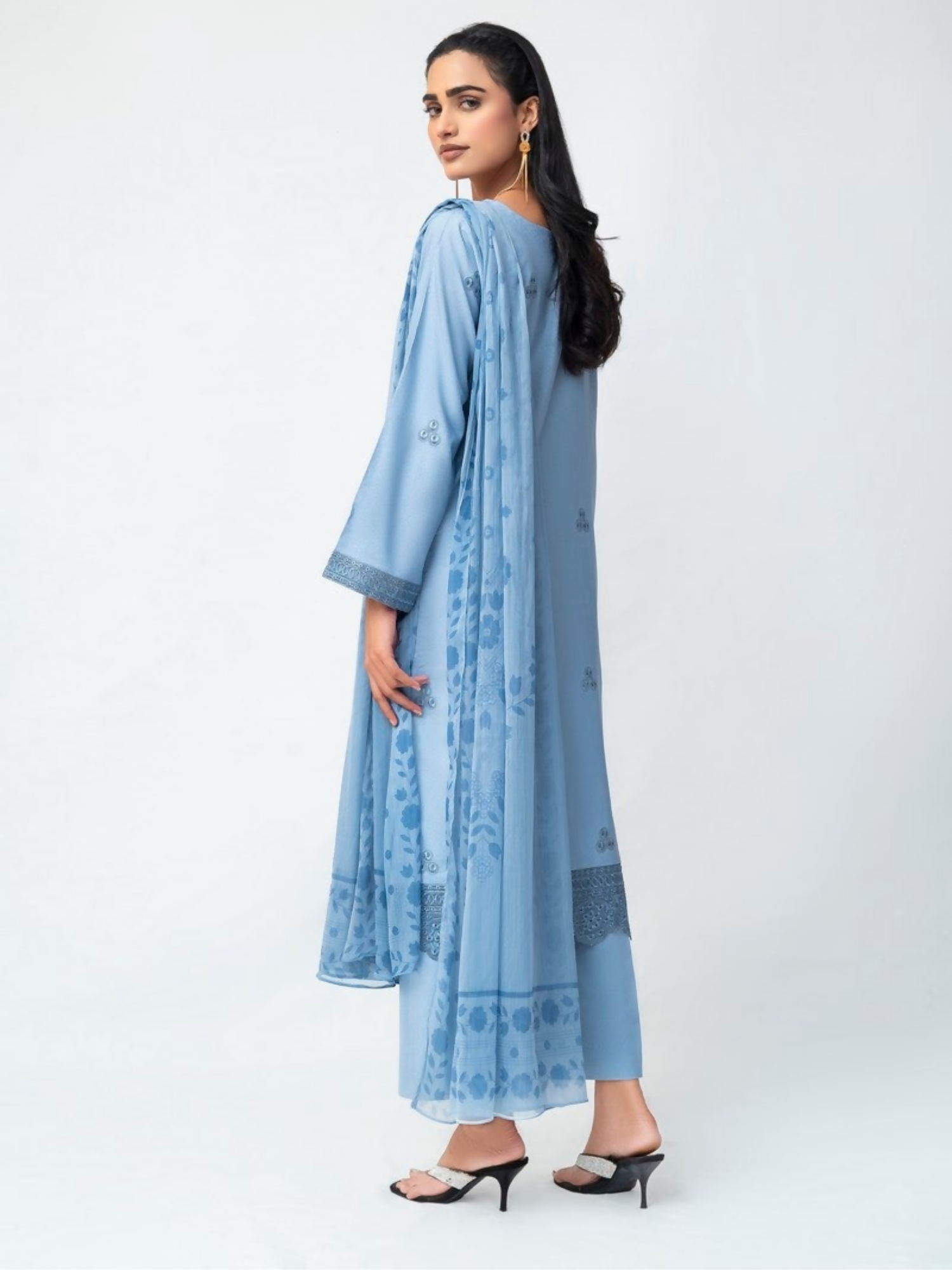 Imran Aftab Maya Winter Karandi Embroidered Unstitched 3-Piece Suit-IAKC-UF-26