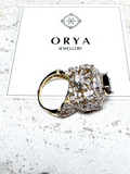 Orya Jewellery Adjustable Crest Ring