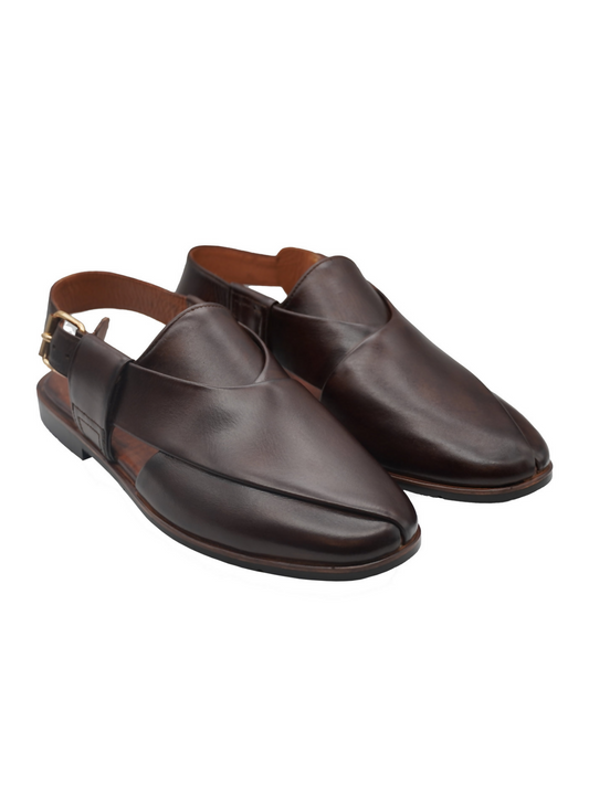 Traditional Peshawari sandals crafted from premium materials, combining classic design with modern comfort for versatile everyday wear.