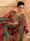 Shurooq Kanpur 1912 Net Embellished Pishwas-Lal Qila