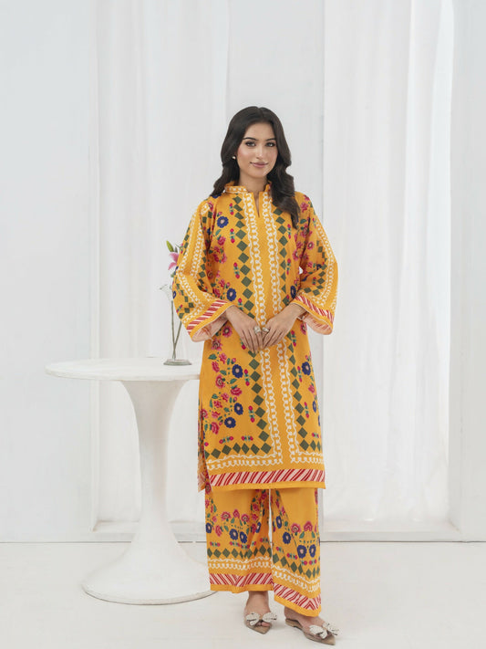 Stylish Collection Lawn Printed Co-Ord Set-Sehar