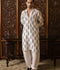 Hussain Rehar Basic Not Basic V Raw Silk Printed Stitched 2-Piece Suit-Ivy