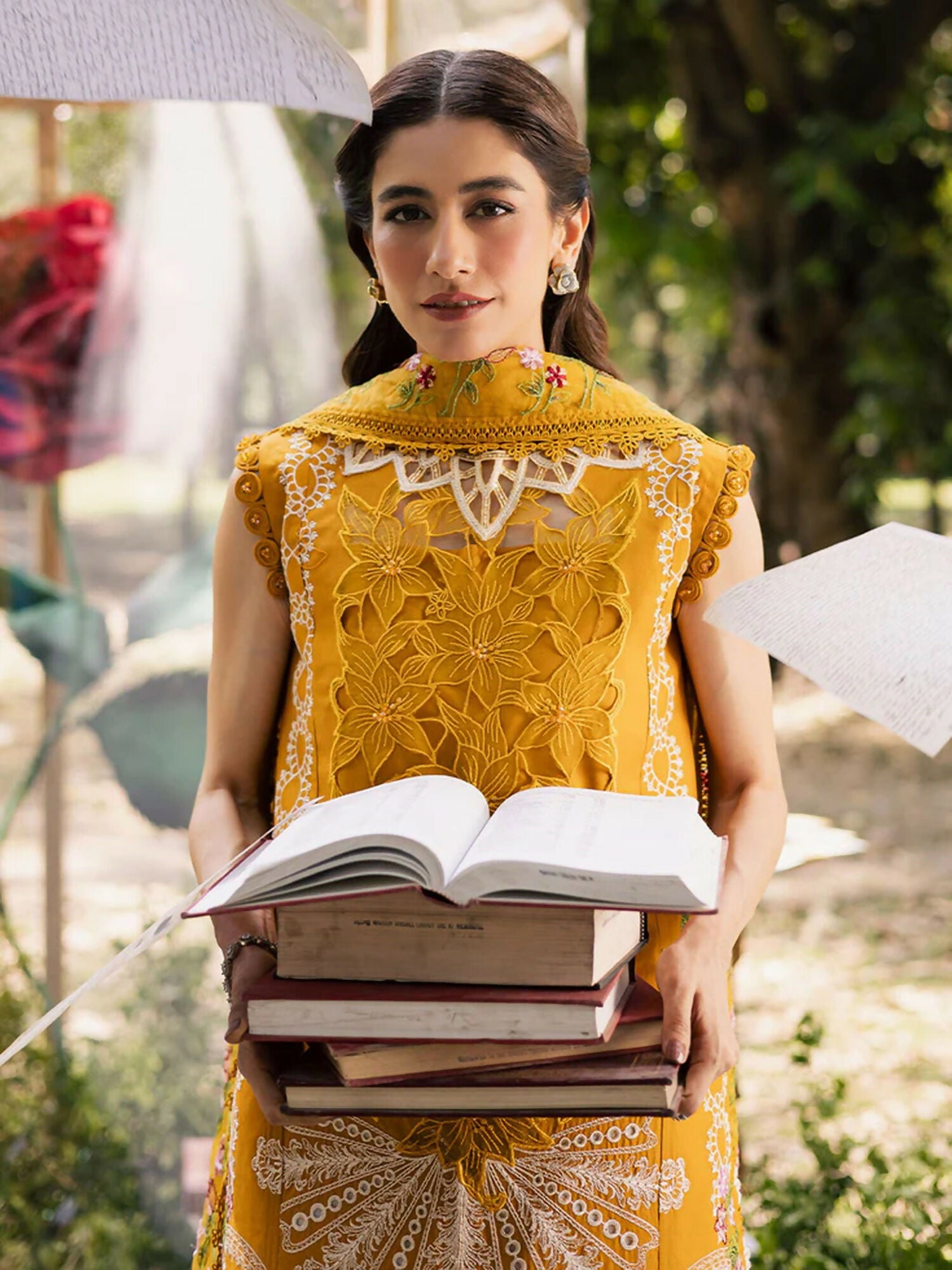 Parishay Enchanted Tales Lawn Embroidered Unstitched 3-Piece Suit-ET- 02