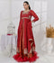 Ruby's Couture Chamak Dhamak Silk Embroidered Lehenga-Rung Reza
