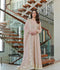 Farooq Hameed Studio Chiffon Embroidered Stitched 3-Piece Suit-Sandal