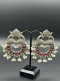 H&A Jewellery Handmade Brass Oxidized Studs