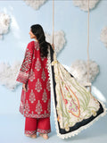 Mahnur Anaya Vol.2 Lawn Embroidered Stitched 3-Piece Suit-AN-2-01-Red
