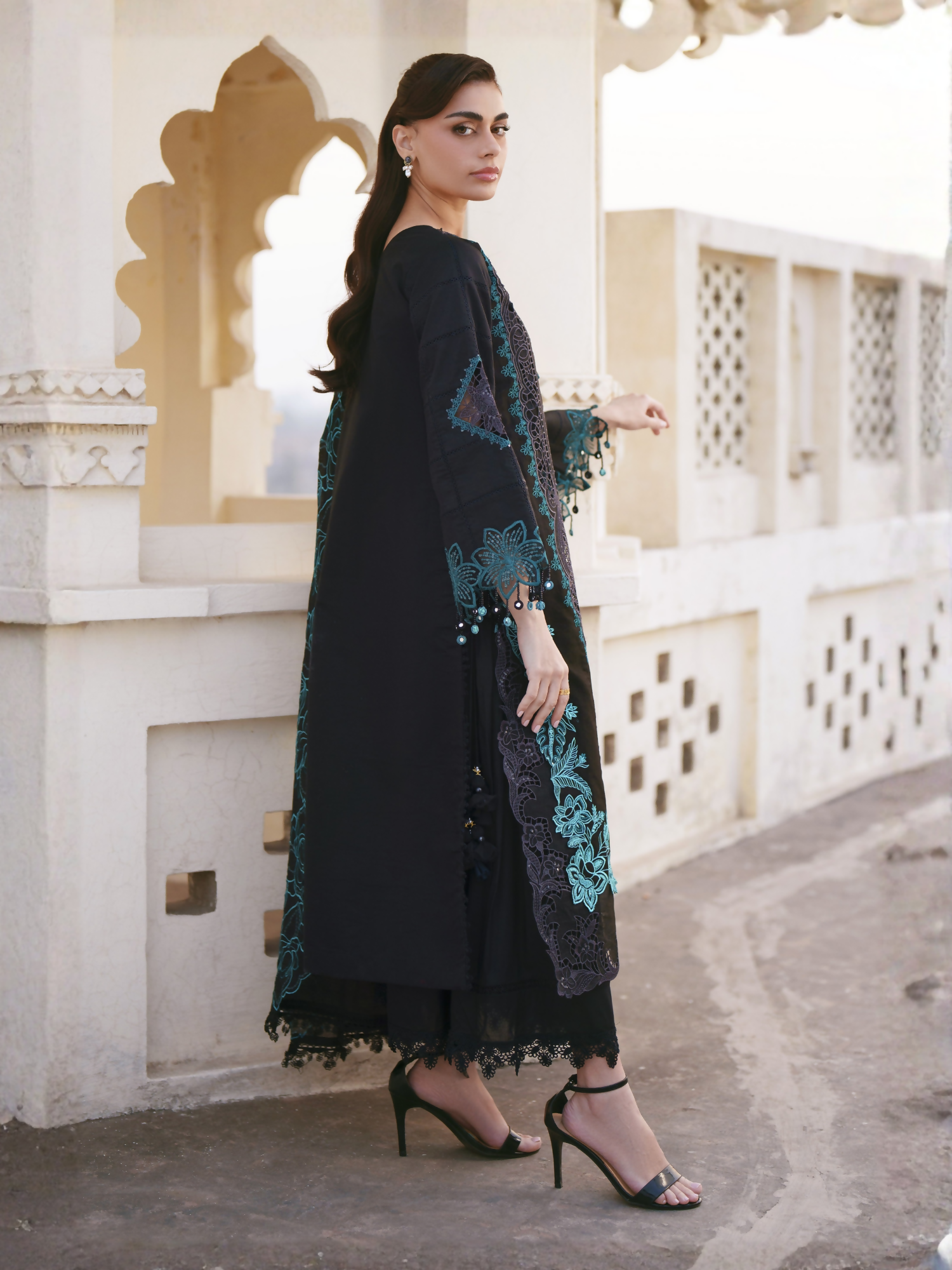 Parishay Shangrila Lawn Embroidered Unstitched 3-Piece Suit-SLA-03