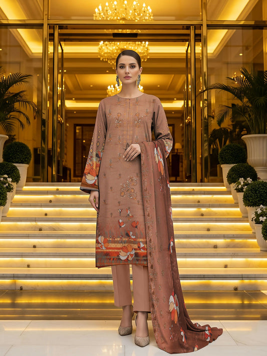 Grace & Style Dhanak Embroidered Unstitched 3-Piece Suit-05