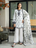 Panache Apparel Solid Story Cotton Lawn Embroidered Stitched Suit-Faye