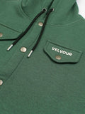 Velvour Fleece Hooded Tracksuit-VWT39-A