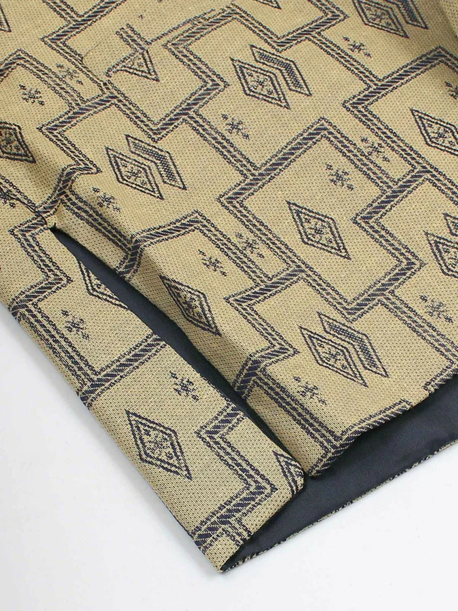 Velvour Boys Jacquard Printed Waistcoat-VW06-C