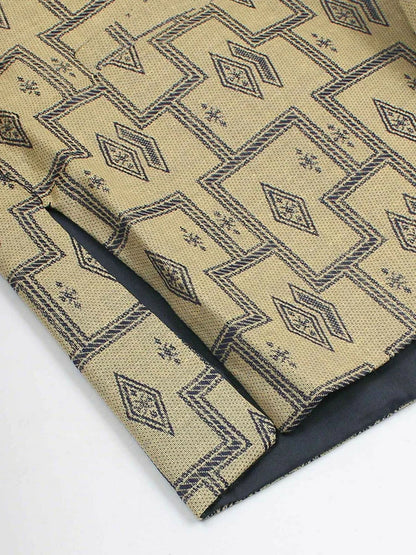 Velvour Boys Jacquard Printed Waistcoat-VW06-C