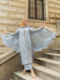 Farooq Hameed Studio EiD Collection'26 Pure Silk Embroidered Stitched 3-Piece Suit-Bareera