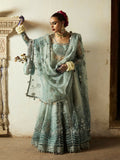 Hussain Rehar Organza Peshwas Embroidered Unstitched 3-Piece Suit-Maa’iya