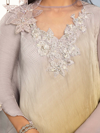 Shiza Hassan Sublime Luxury Pret Silk Embellished Stitched 2-Piece Suit-Stera