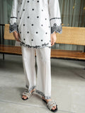 Panache Apparel Solid Story Cotton Lawn Embroidered Stitched Suit-Faye