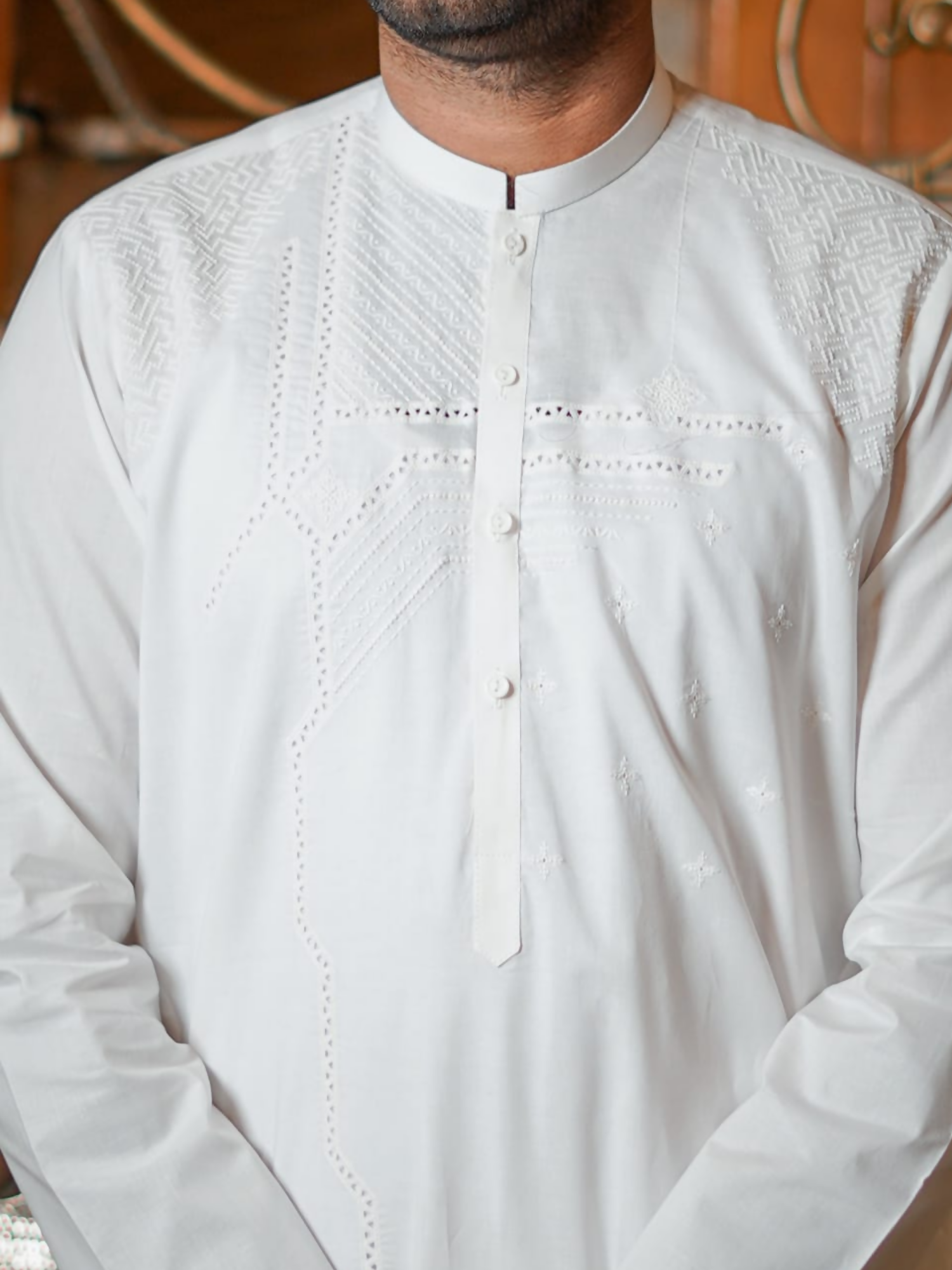 Fabrich Virsa Cotton Embroidered Unstitched Shalwar Kameez-FAB-8813