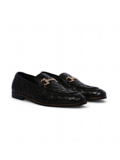 Semi-formal coffee cow leather shoes with a smooth finish and durable sole, designed for all-day comfort and timeless style.