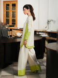 Hussain Rehar Pay Day Vol IV Raw Silk Stitched 2-Piece Suit-Nimbus