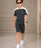 Velvour Boys Single Jersey Tracksuit-VST75-B