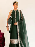 Hussain Rehar Chamak Damak Raw Silk Embellished Stitched 3-Piece Suit-Aydan