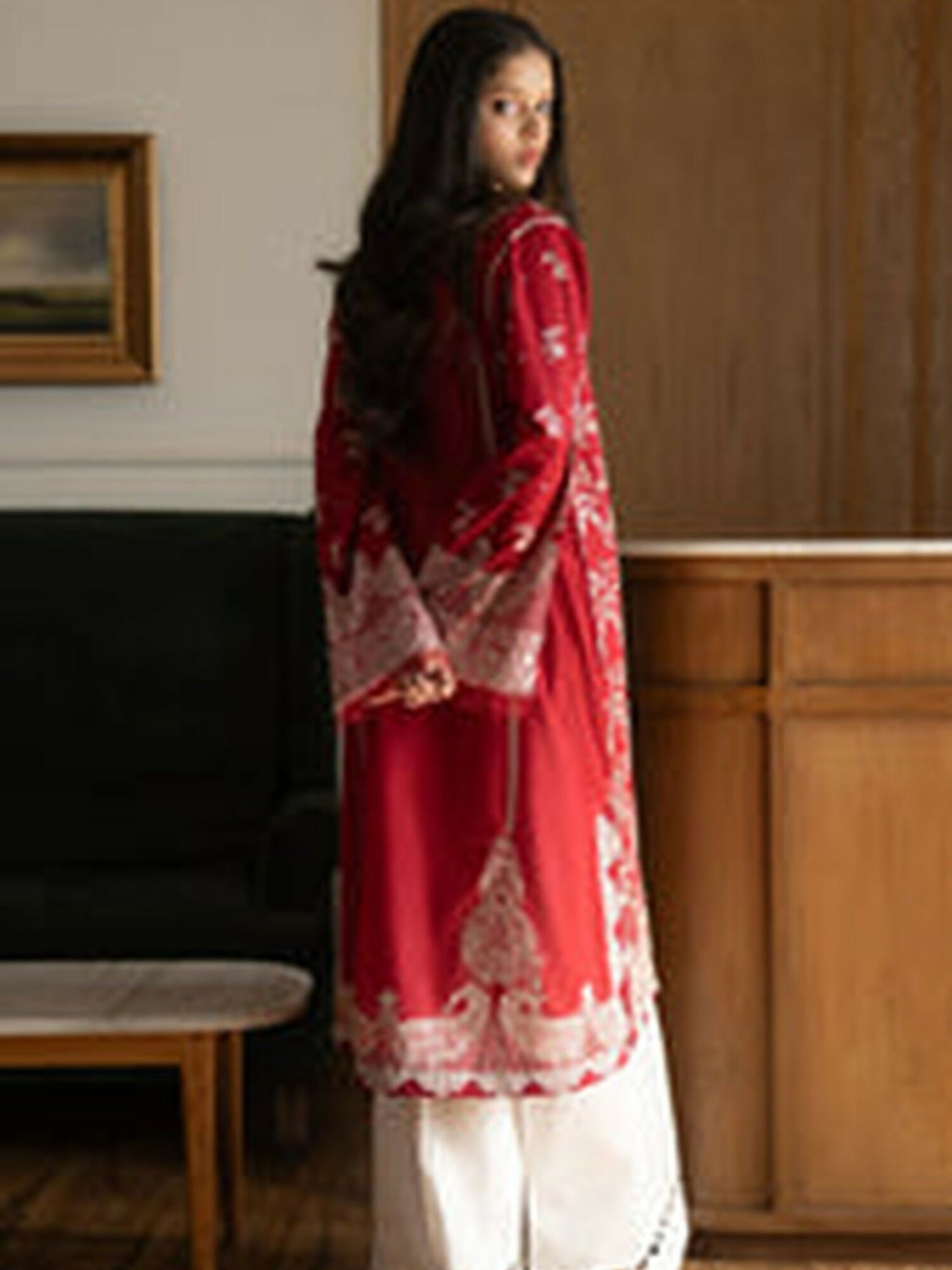 Zara Shahjahan Satori Lawn Embroidered Unstitched 3-Piece Suit-MEI-8A