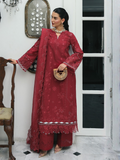 Qalamkar Qline Lawn Drop-1 Embroidered Unstitched 3-Piece Suit-RP-16-Qistah