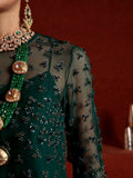 Hussain Rehar Luxury Pret'23 Raw Silk Embellished Stitched 3-Piece Suit-Sudara