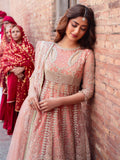 Binilyas Sona Gachi Formals Net Embroidered Unstitched 3-Piece Suit-D-604