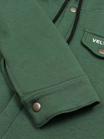 Velvour Fleece Hooded Tracksuit-VWT39-A