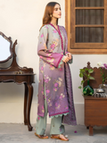 Panache Apparel Mah-e-Noor Khaddar Printed Stitched Suit-Lilac Mist