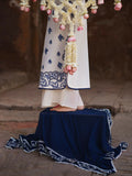 Mahnur Gul Luxury Lawn'26 Embroidered Stitched 3-Piece Suit-G-008
