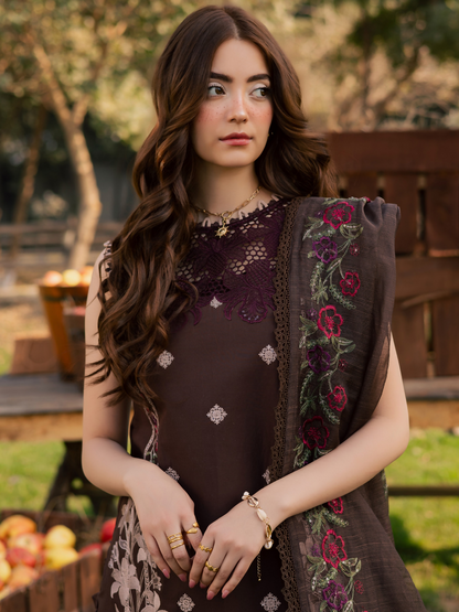 Parishay Summer Queen Vol 2 Lawn Embroidered Unstitched 3-Piece Suit-SQU-06