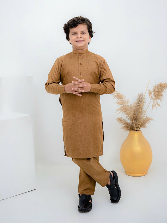 Wearmani Wash & Wear Stitched Kurta Pajama-MKP-091