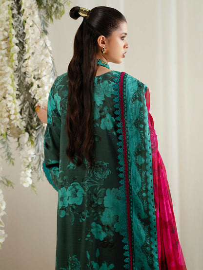 Binilyas Eres Bonita Viscose Embroidered Stitched 3-Piece Suit-1106-B