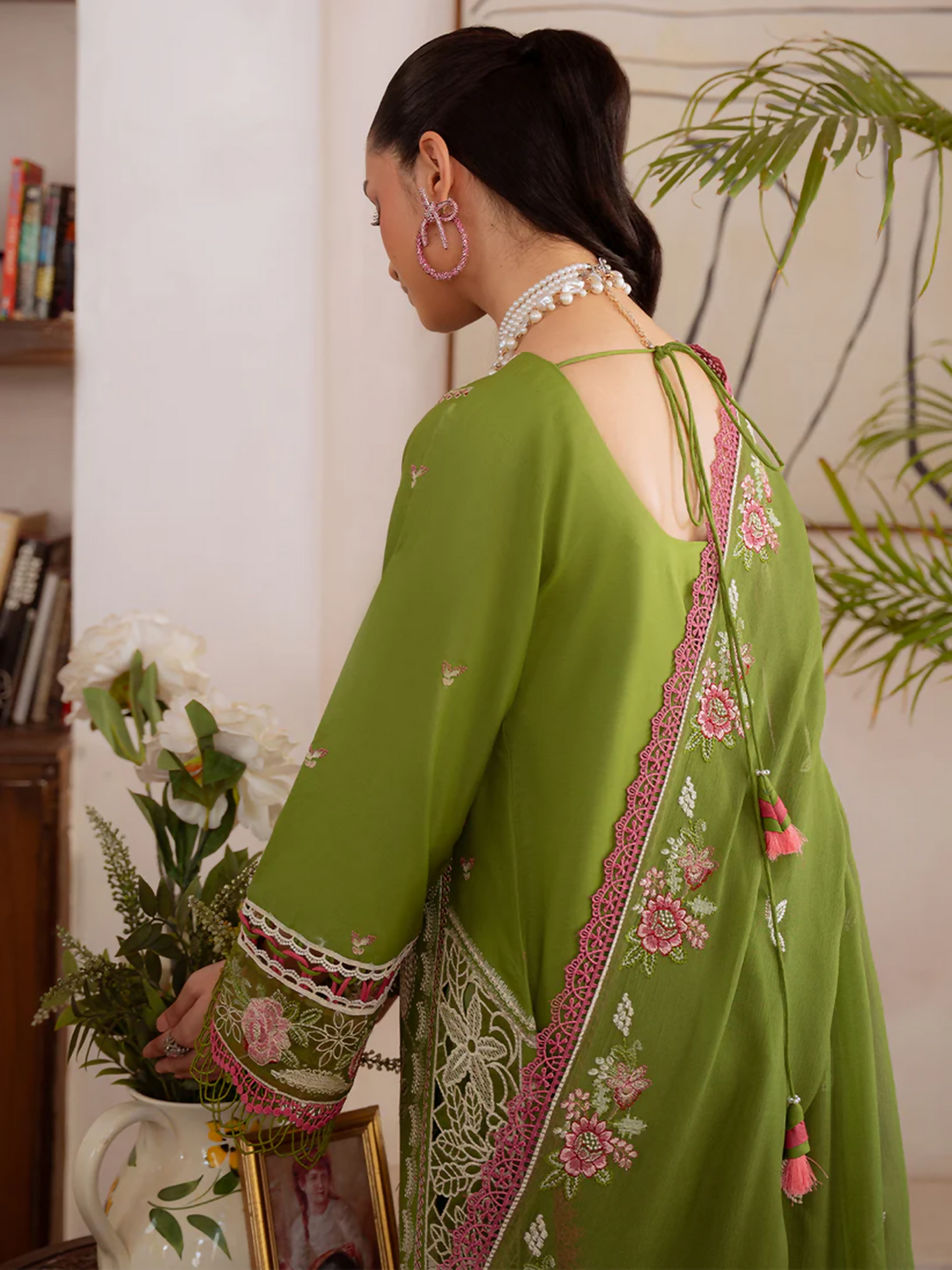 Mahnur Shanaya Lawn Embroidered Unstitched 3-Piece Suit-SN-11