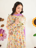 Panache Apparel Bloomie Silk Lawn Printed Stitched Suit-Tulipie