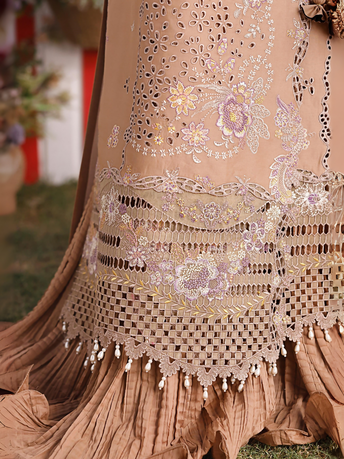 Binilyas Carnival Lawn Embroidered Unstitched 3 Piece Suit-34A