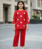 Velvour Girls Cotton Printed Co-Ord Set-VG194-A