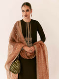 Hussain Rehar Chamak Damak Raw Silk Embellished Stitched 3-Piece Suit-Del