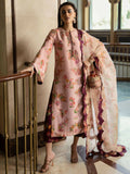 Hussain Rehar Basic Not Basic V Raw Silk Embellished Stitched 3-Piece Suit-Damask