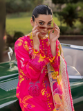 Naqsh Festive Edit Print Kari Lawn Embroidered Unstitched 3-Piece Suit-N-00111