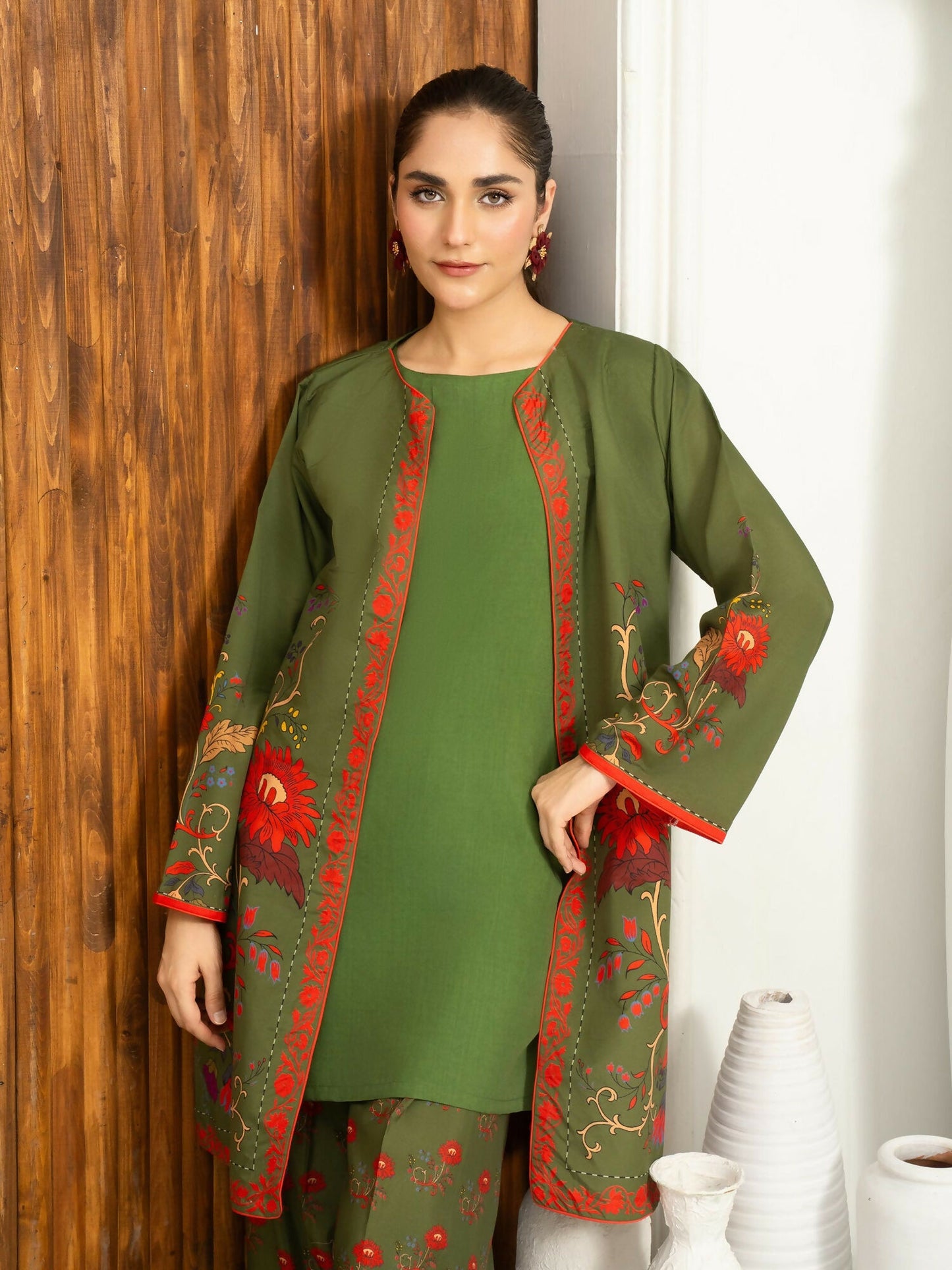 Panache Apparel Florise Lawn Printed Co-Ord Set-Cedrina