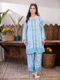 Panache Apparel Crepe De Luxe Crepe Printed Co-Ord Set-Twinset
